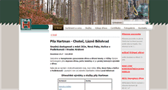 Desktop Screenshot of pilahartman.cz